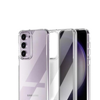 Transparent MagSafe Phone Case with Multi-Drop Protection for Samsung Galaxy S23 FE Mobile Case by CoverMeUp - Style 2