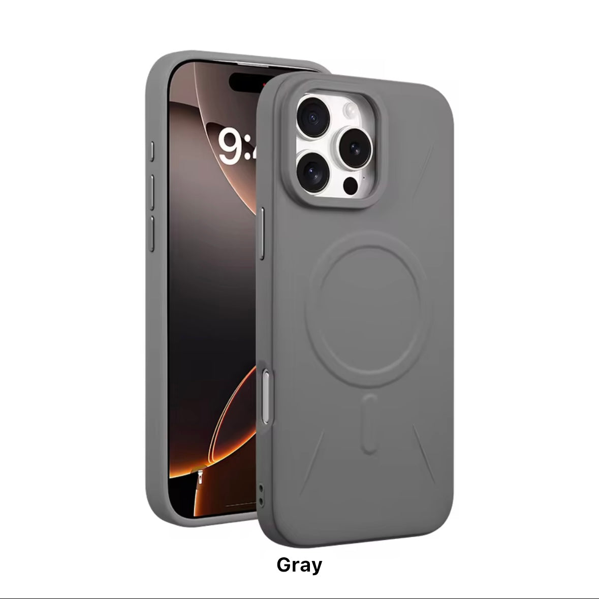 Protective Apple iPhone Back Cover - MagSafe Hard Case for iPhone - Style 8