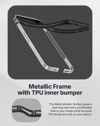 Metallic Bumper Case for iPhone 17/18 Pro & Pro Max - iPhone 17 Pro Max / 18 Pro Max - Silver