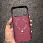 Luxo Seawaves Design Carbon Magsafe Case for iPhone Series