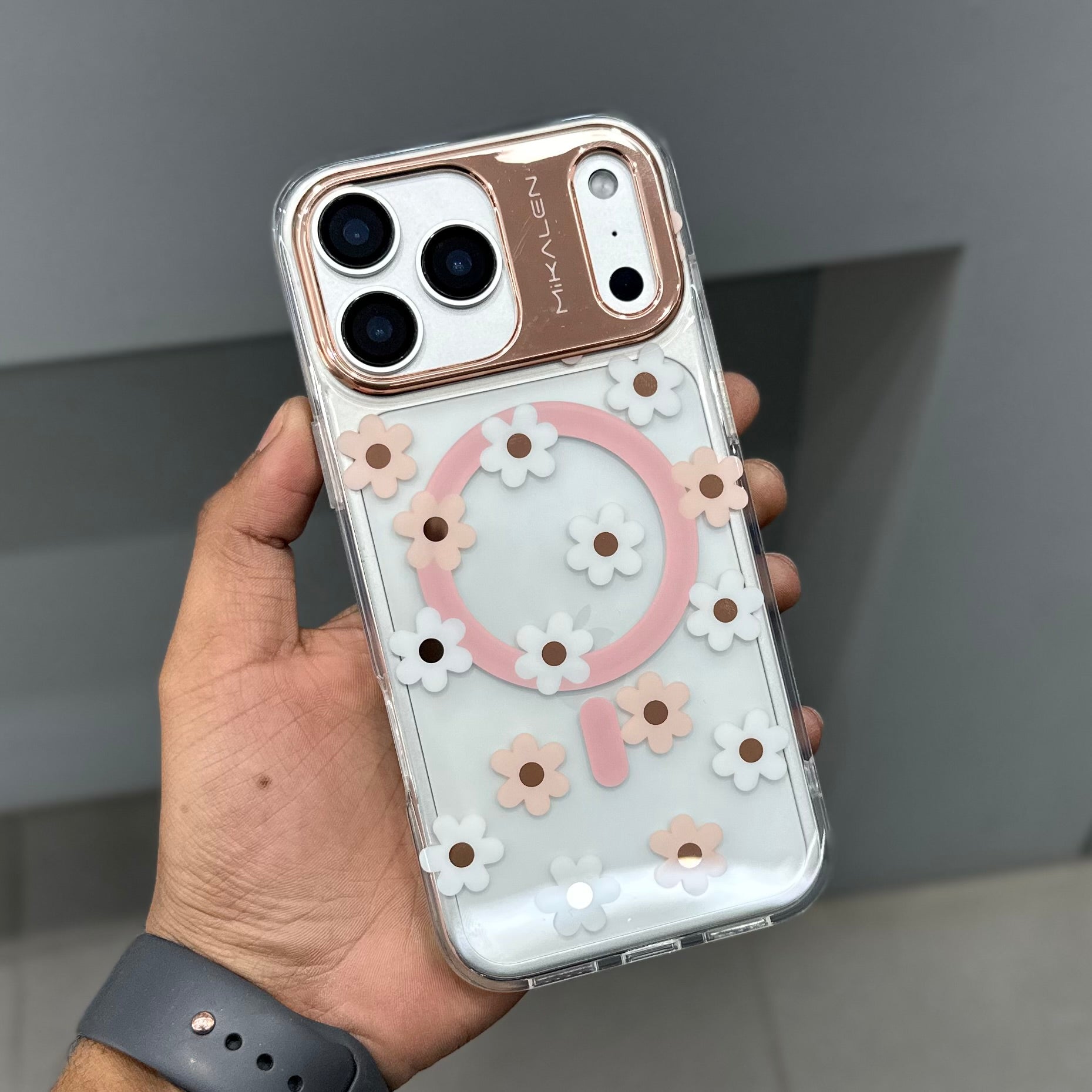 MIKALEN FLOWER MAGSAFE - COPPER 2.0 ( No. 3062 ) Mobile Case by CoverMeUp - Style 2