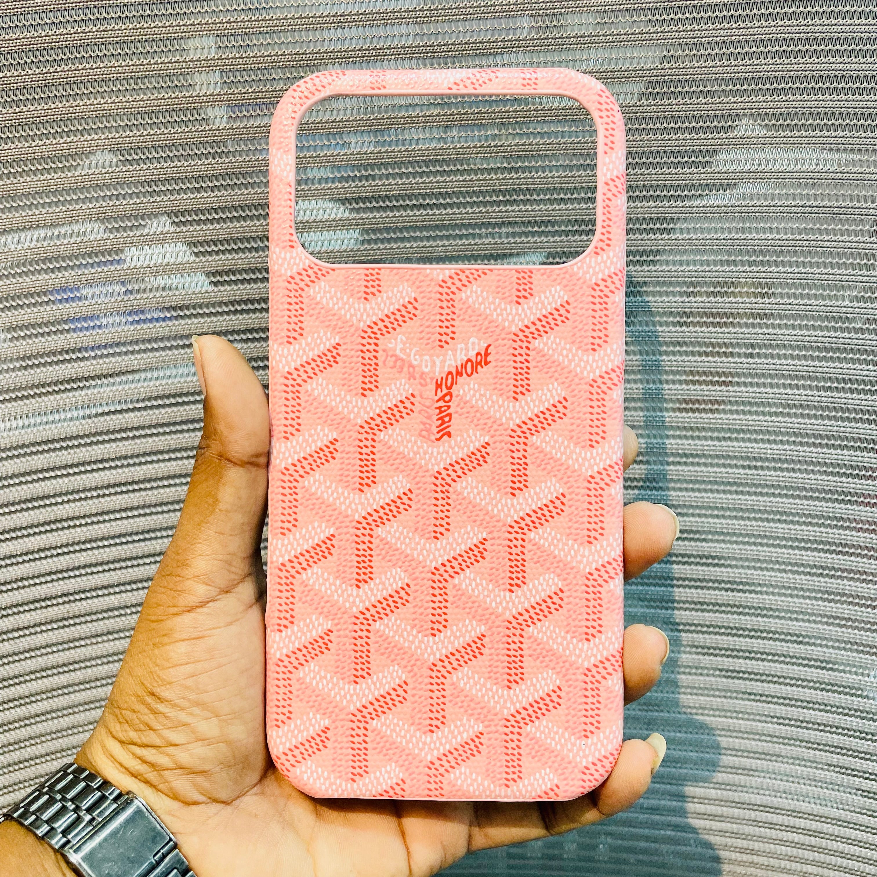 Luxe Printed Inner Fur iPhone 17 Pro Max Case