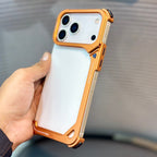 Protective Apple iPhone Back Cover - ShowCase Metal Bumper Stand iPhone 17 Pro Case - Style 3