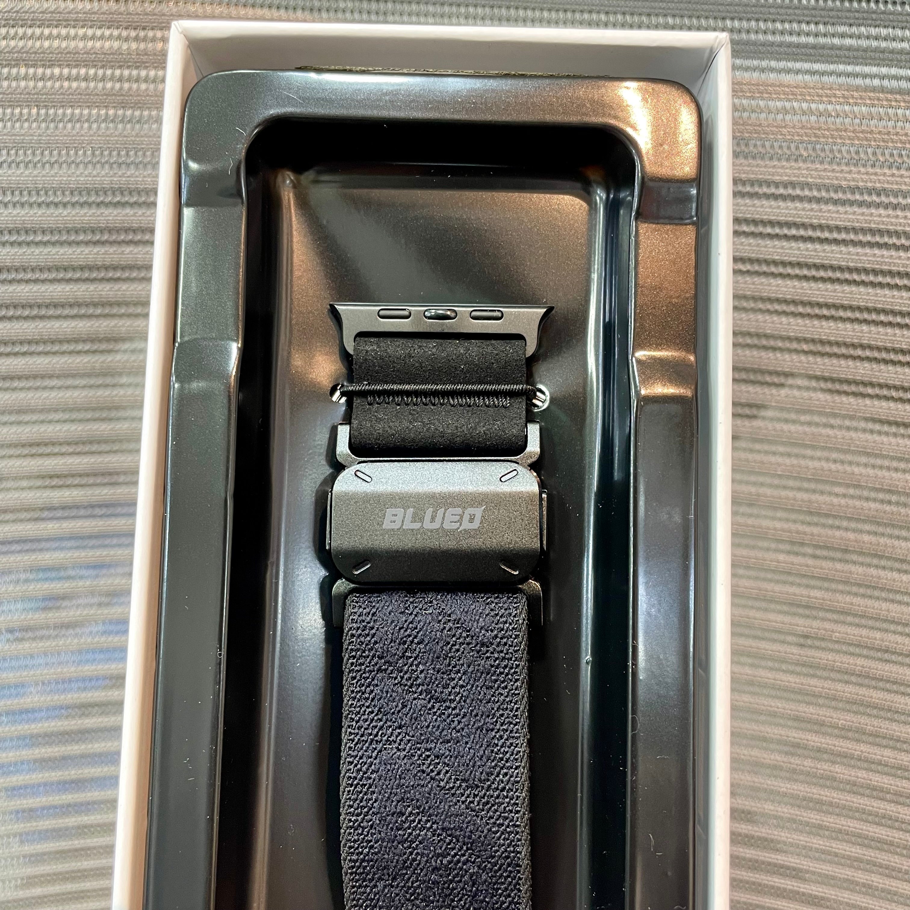 Woven Nylon Lock Watch Band
