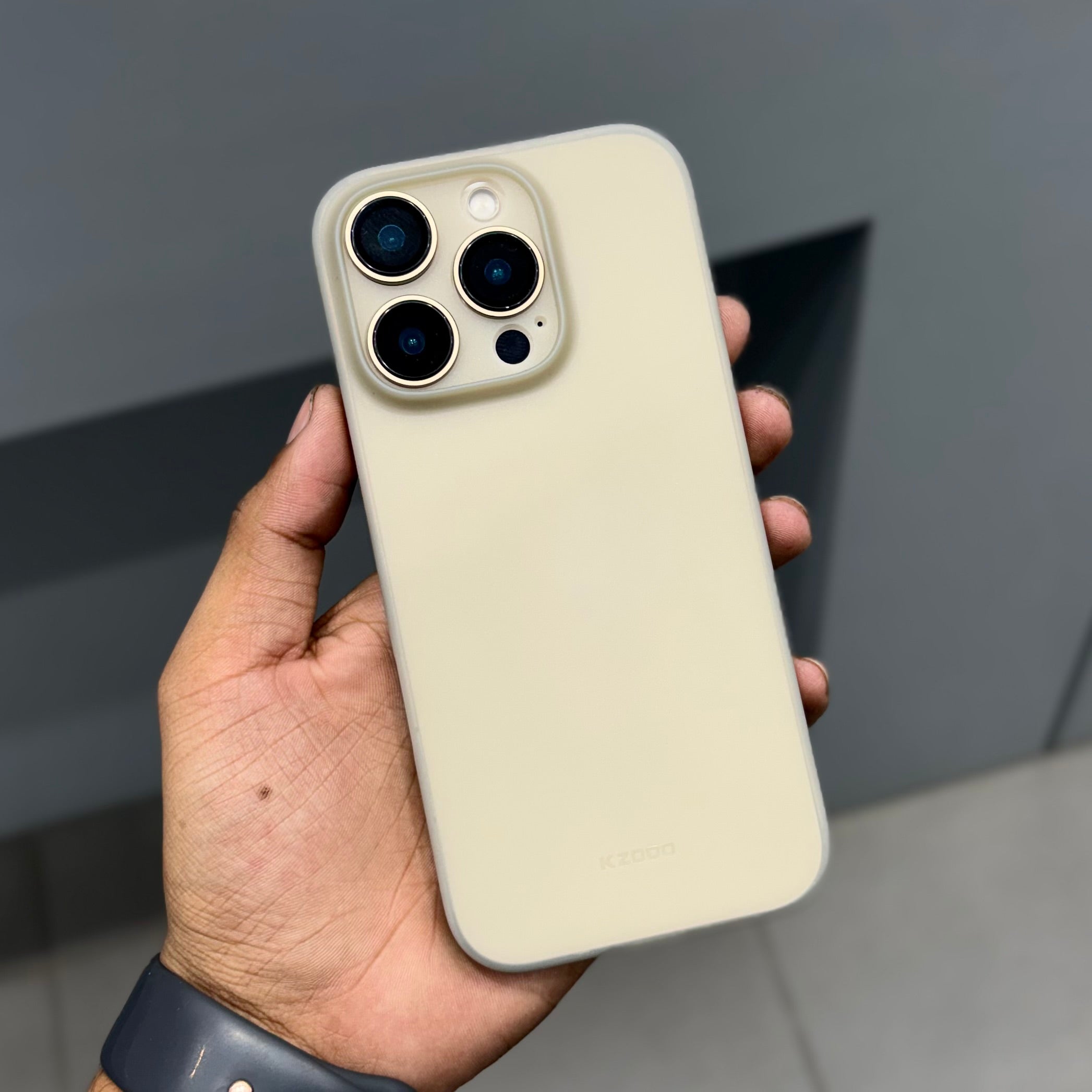 KZDOO AIR SKIN - NATURAL TITANIUM ( No. 2581 ) Mobile Case by CoverMeUp