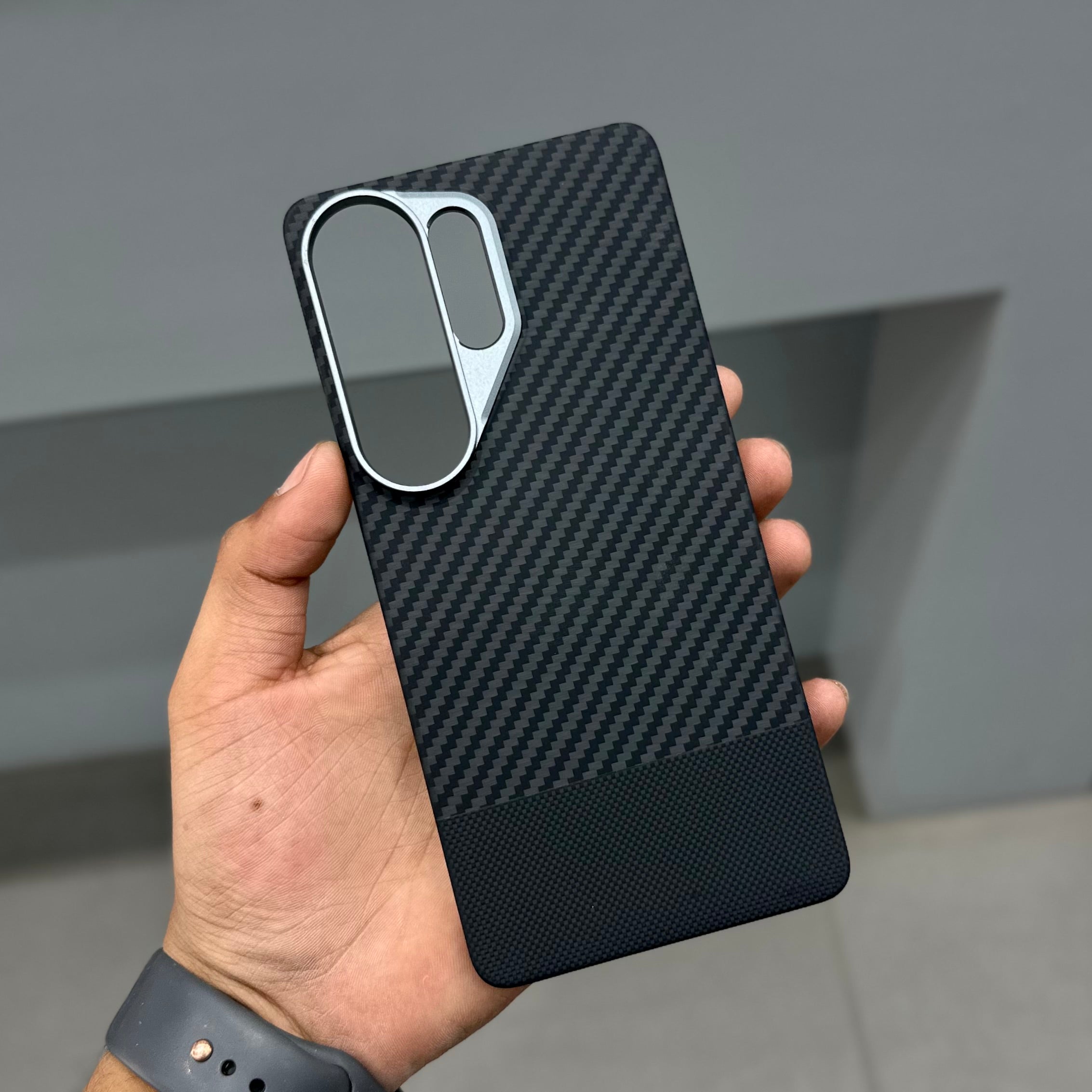 A T REAL CARBON CASE MAGSAFE - BLACK ( No. 3180 ) Mobile Case by CoverMeUp - Style 3