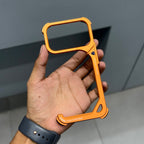 9 METAL CASE - ORANGE ( No. 2390 ) Mobile Case by CoverMeUp - Style 4