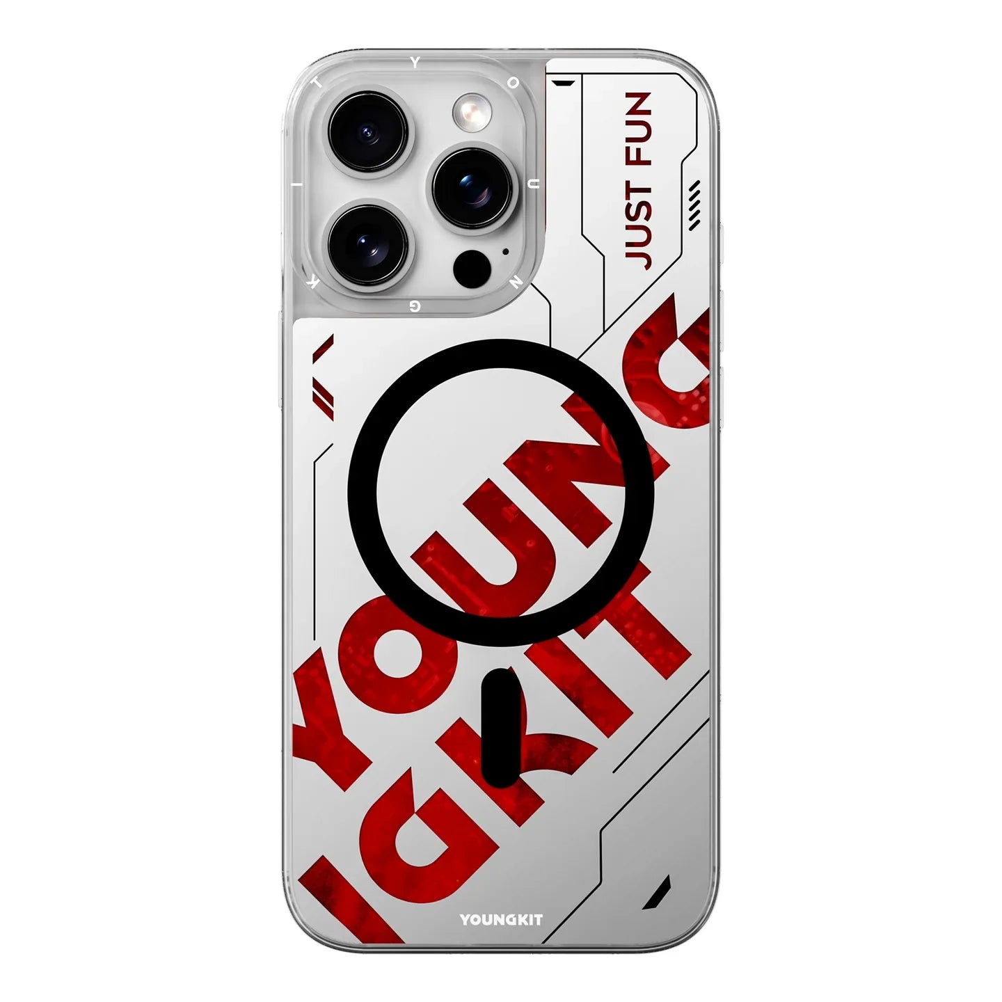 Protective Apple iPhone Back Cover - Premium MagSafe Hard Printed iPhone Case - Style 6