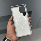 MAGSNAP CASE SAMSUNG - LIGHT GREY ( No. 2889 ) Mobile Case by CoverMeUp - Style 3
