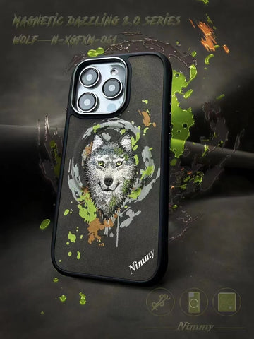 NIMMY Wolf Case for iPhone 16