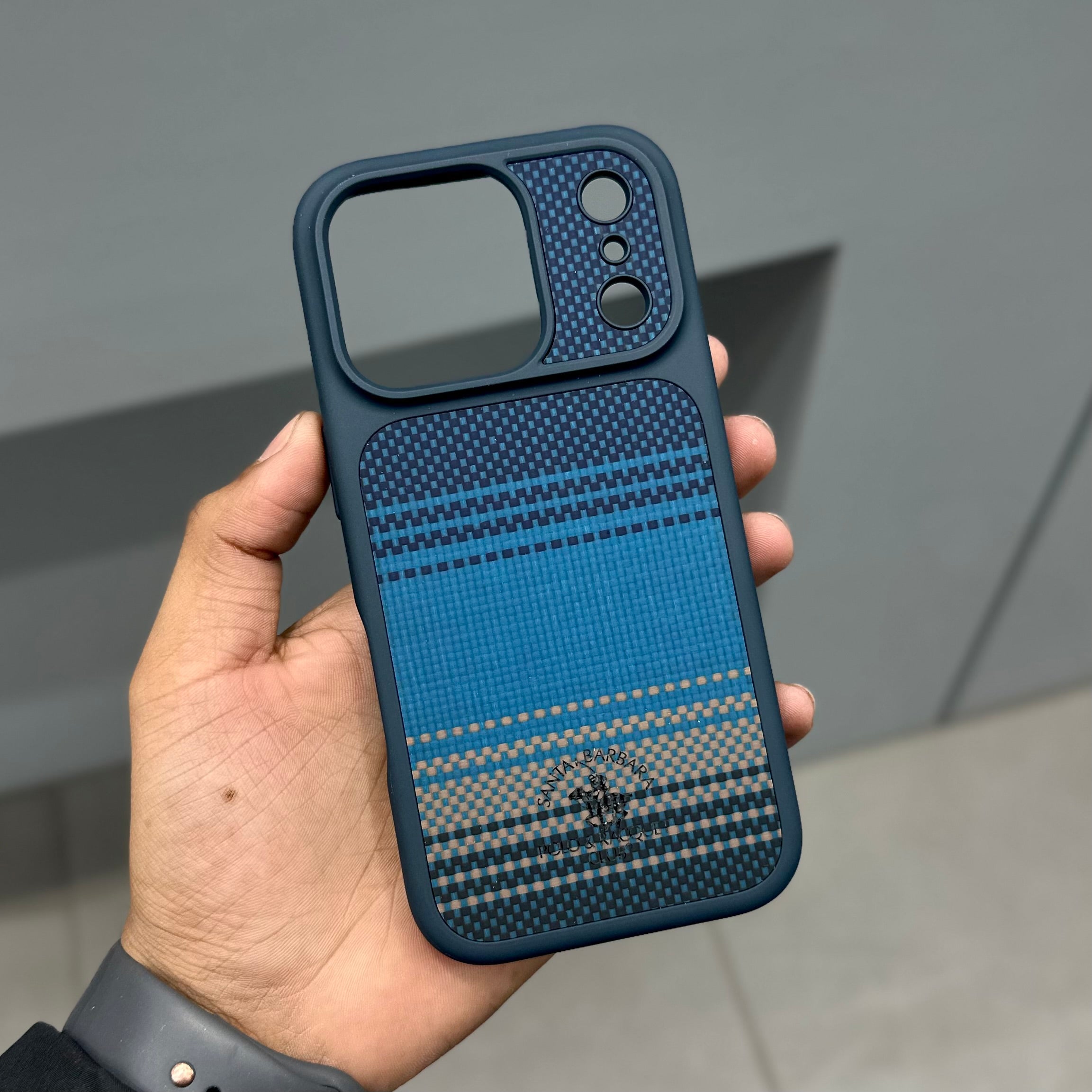 SANTA BARBARA KYLE SERIES - BLUE ( No. mag ) Mobile Case by CoverMeUp - Style 4