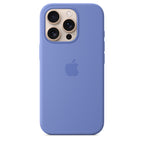 Protective Apple iPhone Back Cover - Logo Silicon Case for iPhone 16 Pro (Periwinkle) - Style 2
