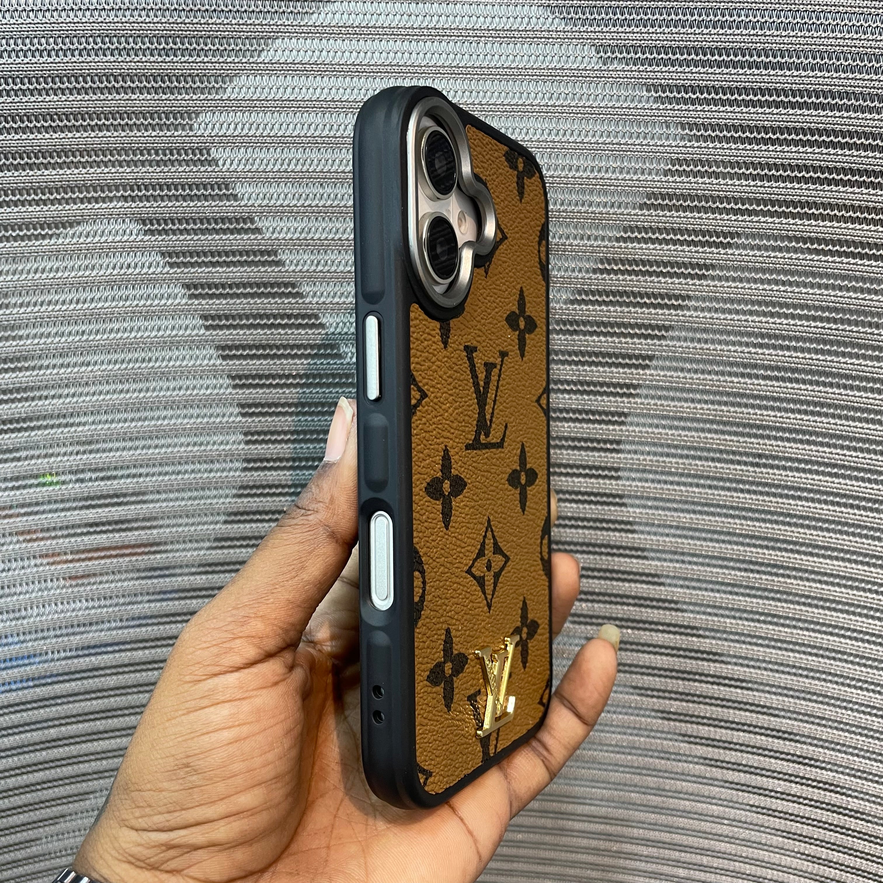 LogoLuxe Leather iPhone 17 Series Case