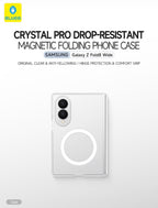 Blueo crystal clear case for Samsung Galaxy S26 Ultra & Fold 8 Series Mobile Case by CoverMeUp - Style 5