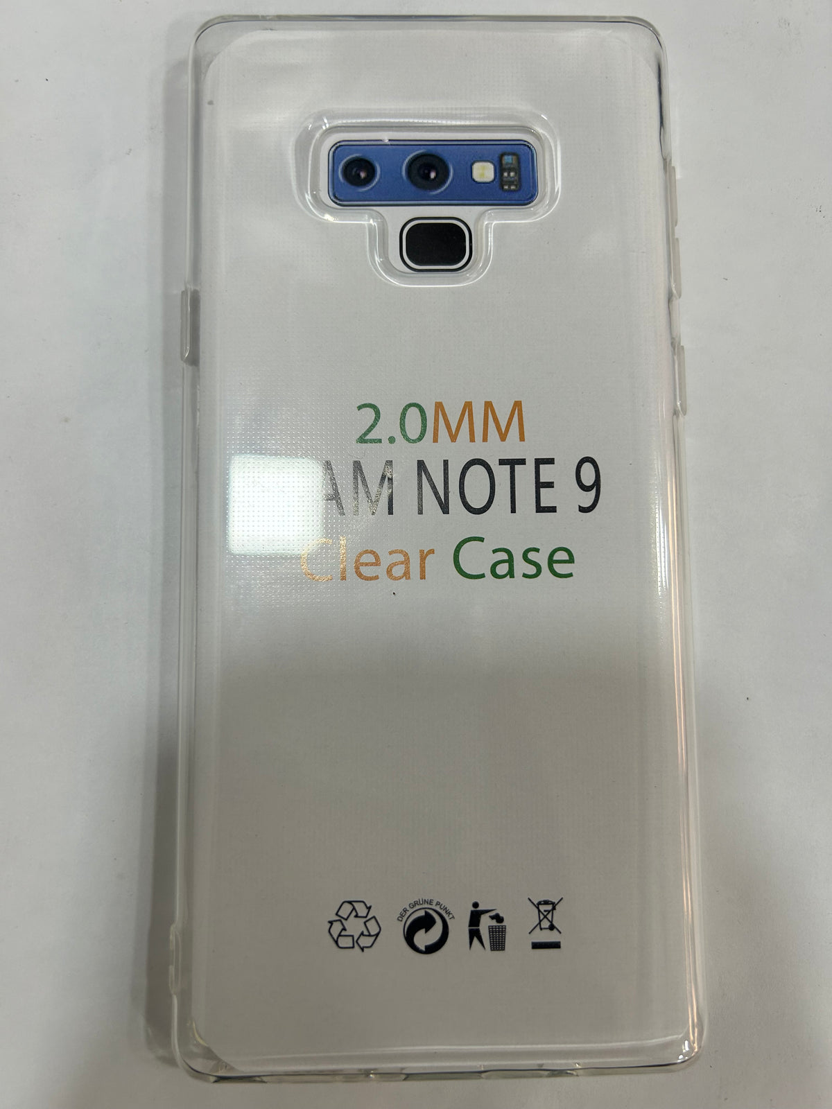 Silicone Clear Transparent Case for Samsung Galaxy NOTE 9