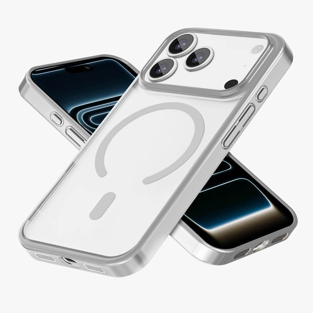 GRIPP Glacier Slim Apple iPhone 17 Pro MagSafe Case - Silver