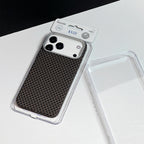 KVZV TRIANGLE PATTERN CARBON CASE FOR IPHONE