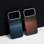 KVZV WOVEN COLOR PATTERN CARBON CASE FOR IPHONE