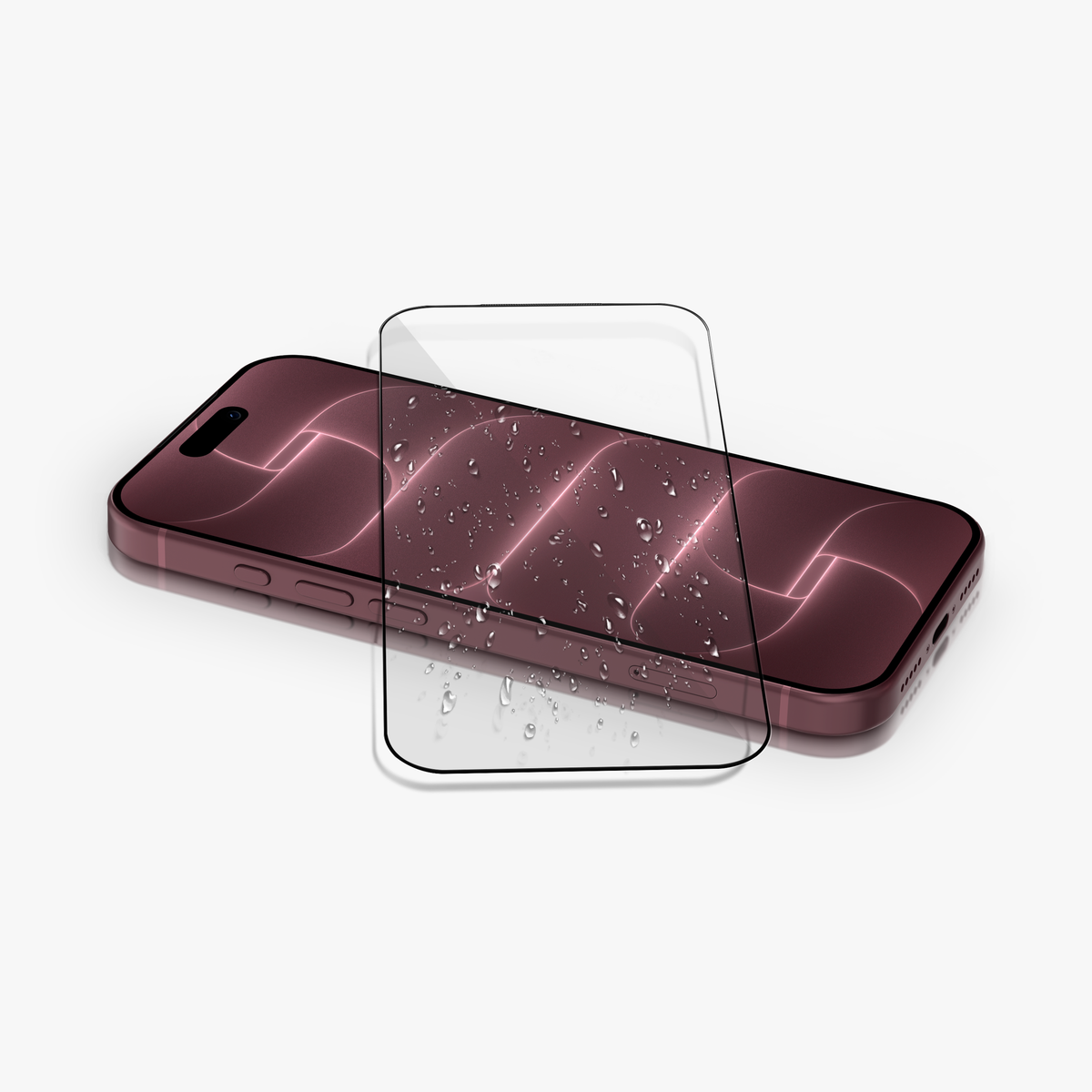 GRIPP Dust Proof 3D Tempered Glass for Apple