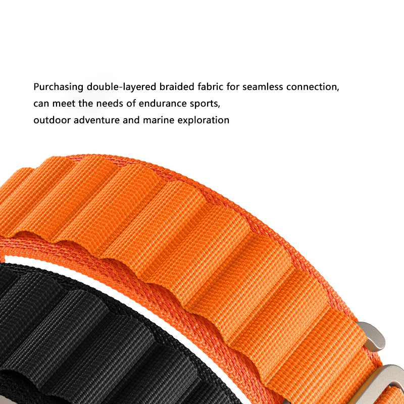 Alpine Braided Strap for Apple Watch Mobile Case by CoverMeUp - Style 9