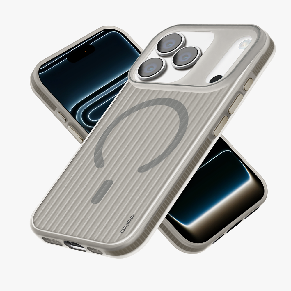 GRIPP Slimfit Apple iPhone 17 Pro MagSafe Case - Grey
