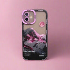 Pastel Peaks: Rose Quartz Mobile Case by CoverMeUp - Style 3