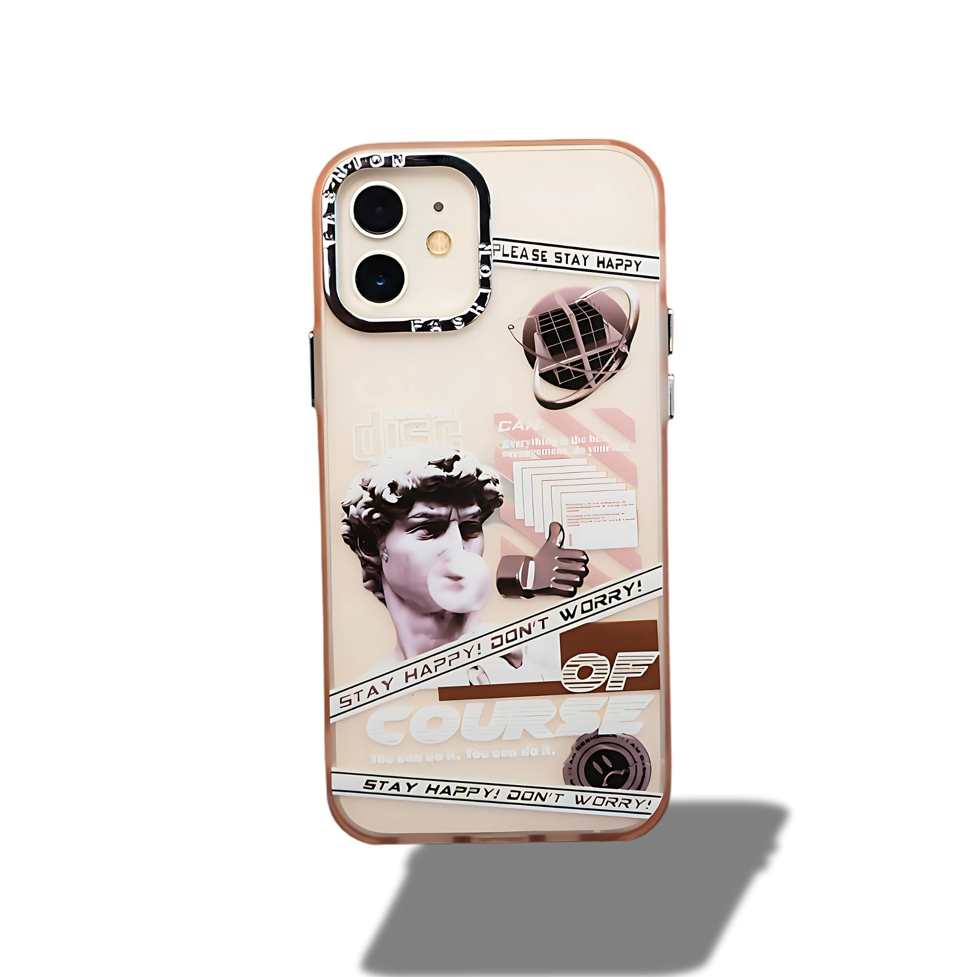GlitchSoul: Clear Pearl Mobile Case by CoverMeUp - Style 2