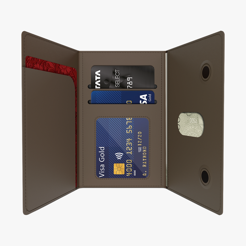 GRIPP Mag Pocket MagSafe Wallet Card Holder - Grey