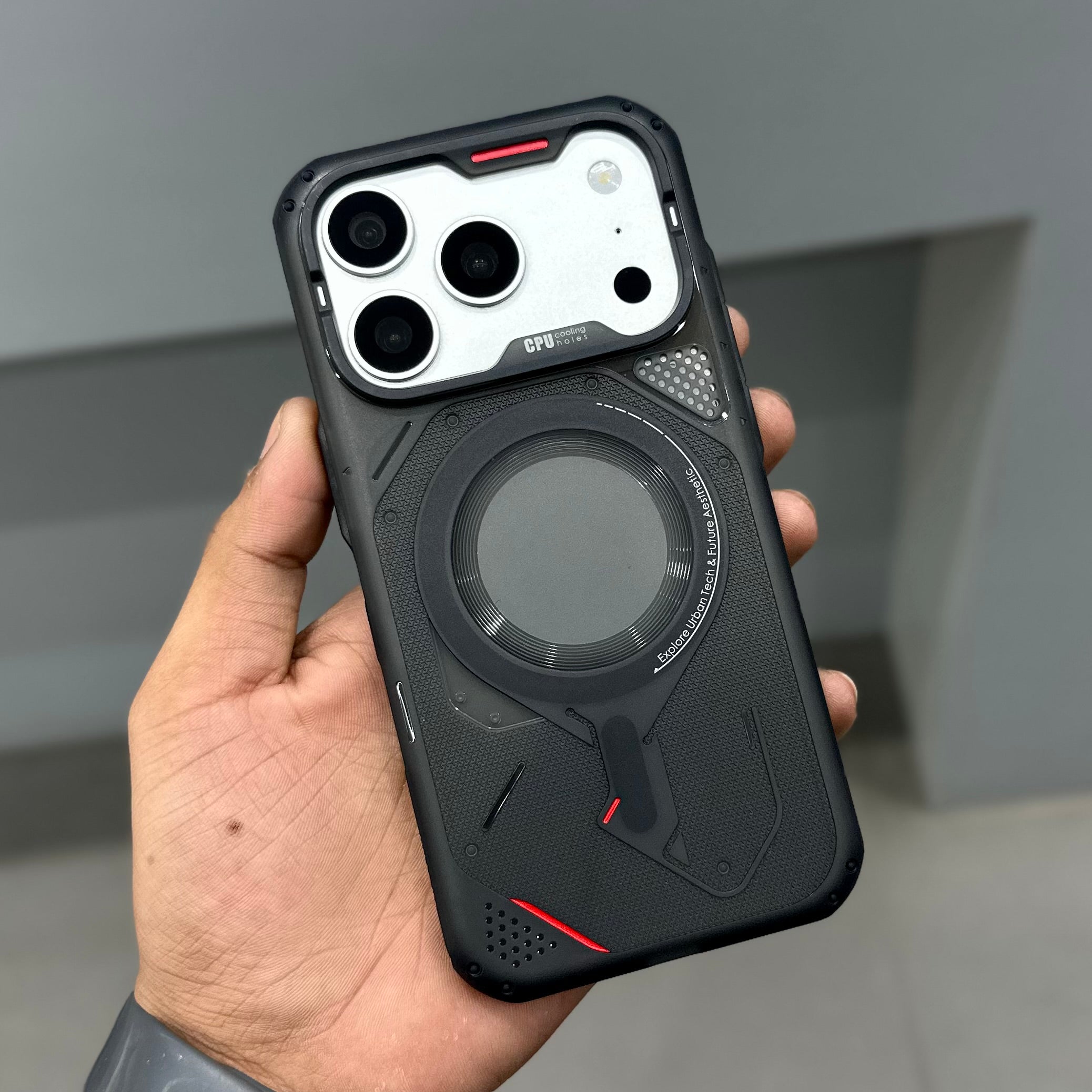 AULUMU RUGGED OUTDOOR CASE - BLACK ( No. 3502 )
