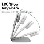 TriFold Luxe 3-in-1 Wireless Charger Stand Mobile Case by CoverMeUp - Style 6