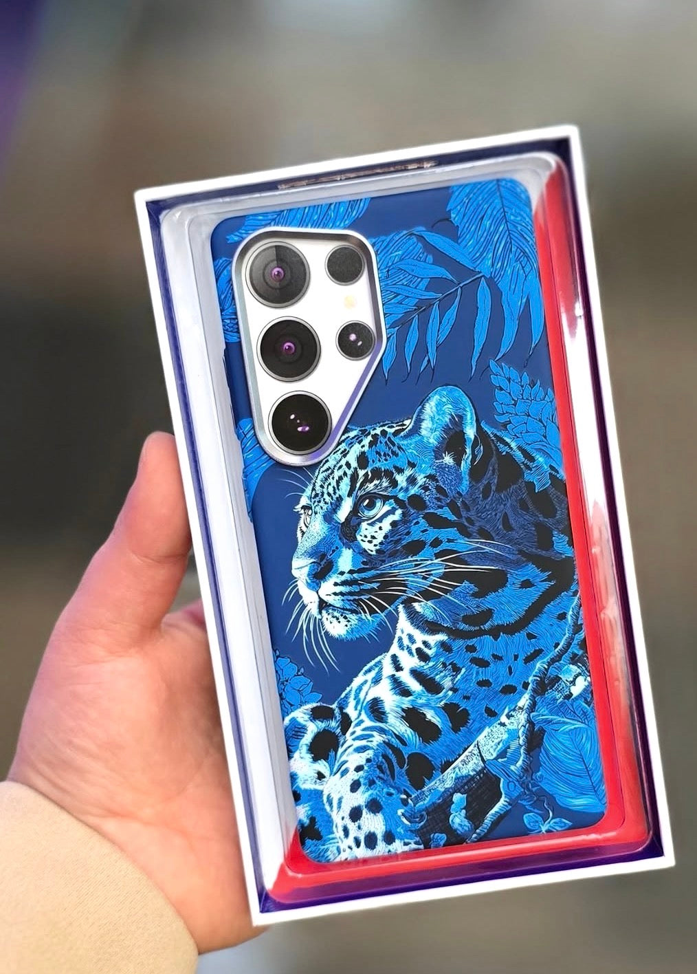 Luxo Carbon Texture Animal Series Magsafe