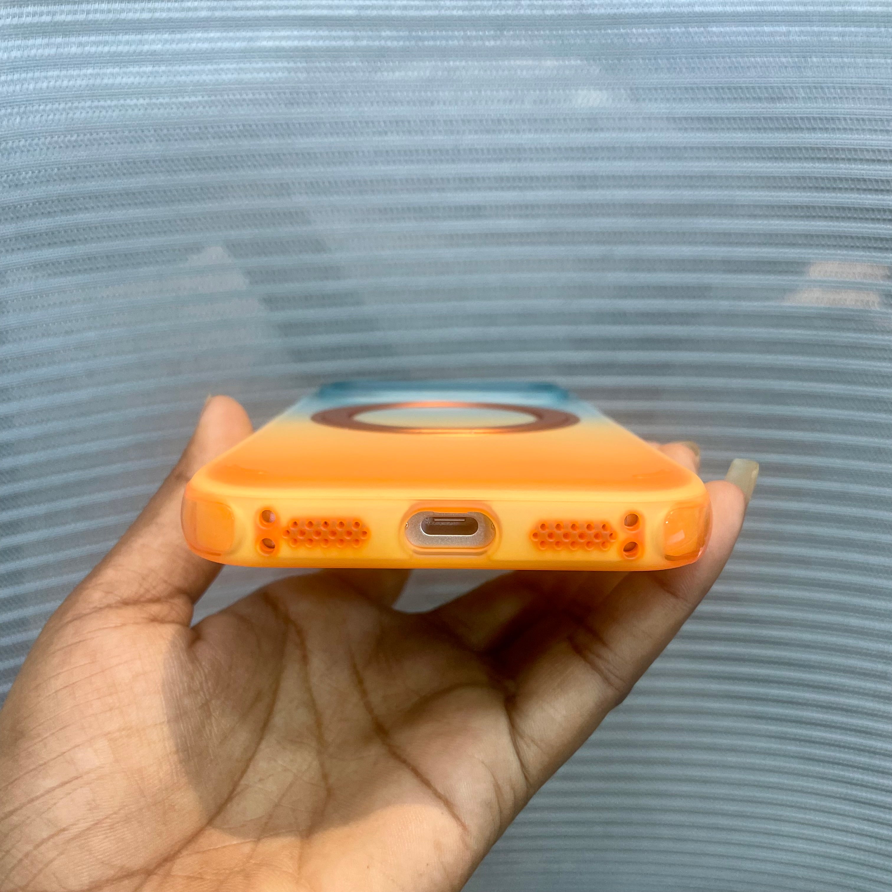 Gradient Matte Stand MagSafe iPhone 17 Pro Max Case