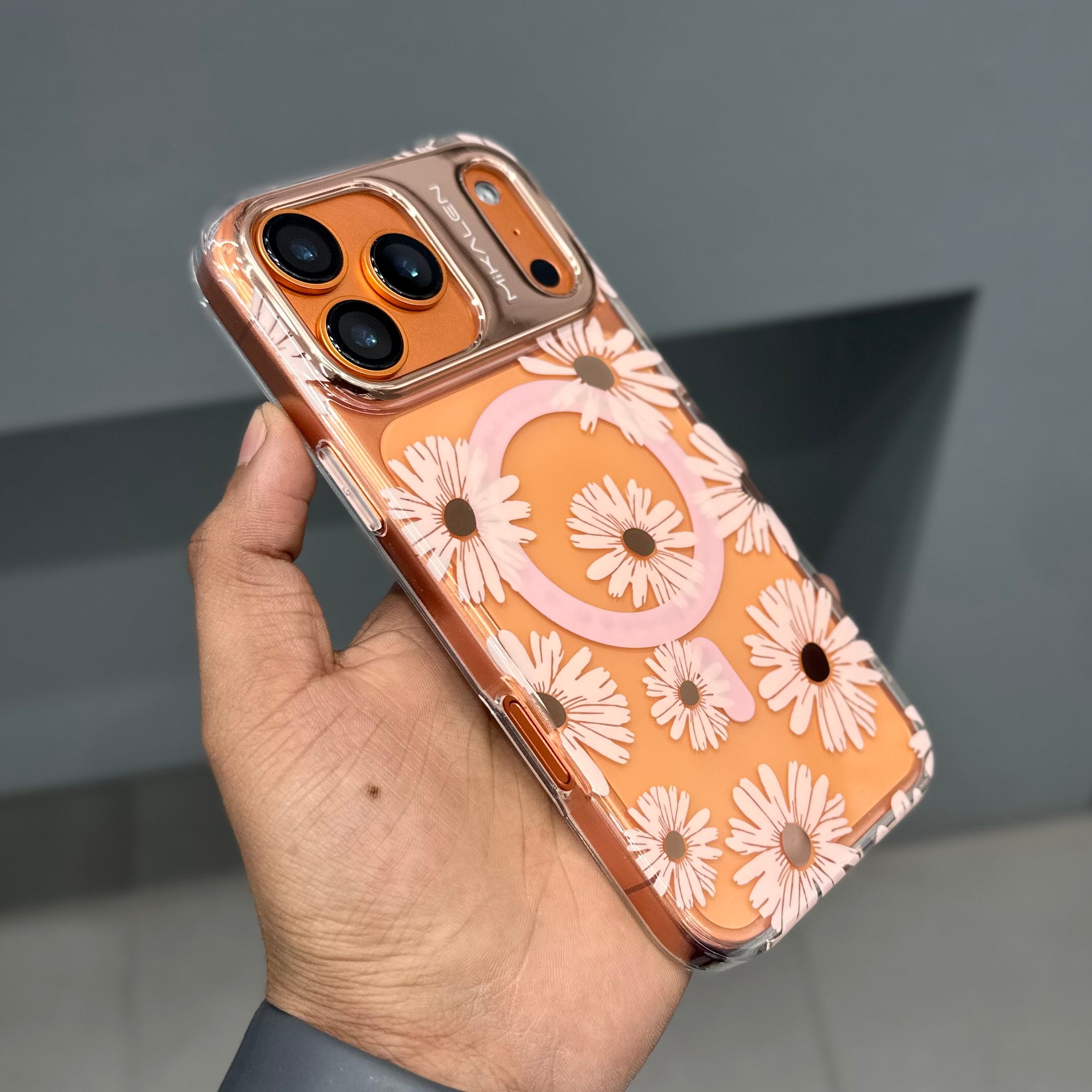 MIKALEN FLOWER CASE WITH ACC - COPPER 2.0 ( No. 2881 ) Mobile Case by CoverMeUp - Style 3