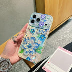 Floral Camera Lens Protector Case for iPhone Series