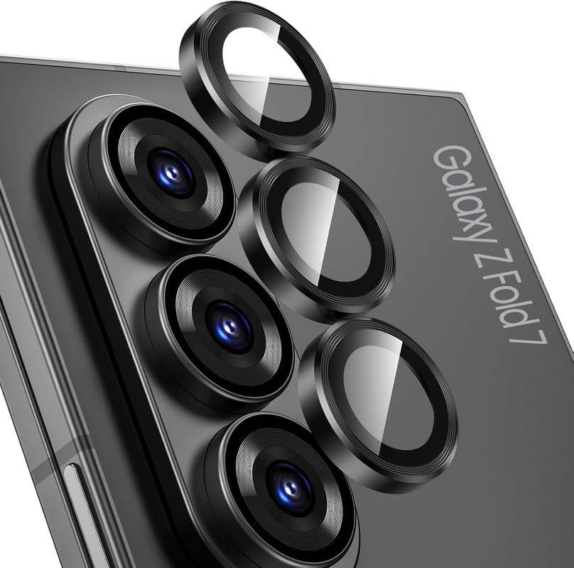 Galaxy Z Fold7 Tempered Glass + Camera Lens Protector Mobile Case by CoverMeUp - Style 6