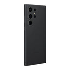 Samsung Galaxy S24 Ultra Leather Case Slim Profile - Black Mobile Case by CoverMeUp - Style 2