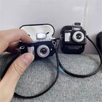 3D Emily In Paris Retro Camera Light Flash Airpod Cases Mobile Case by CoverMeUp - Style 8