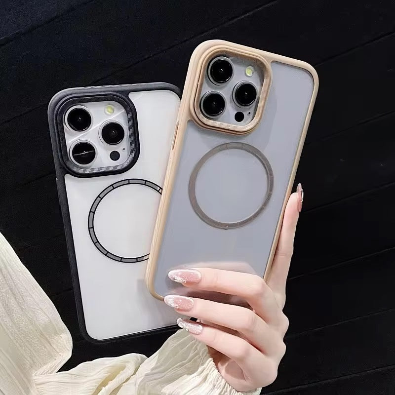 Protective Apple iPhone Back Cover - ClearCore MagSafe iPhone Case - Style 2