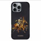 Protective Apple iPhone Back Cover - Premium Embroidered iPhone Case - Style 4