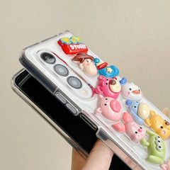 Cute Toy Story Hard Case for Samsung Galaxy Z Flip & Fold Series