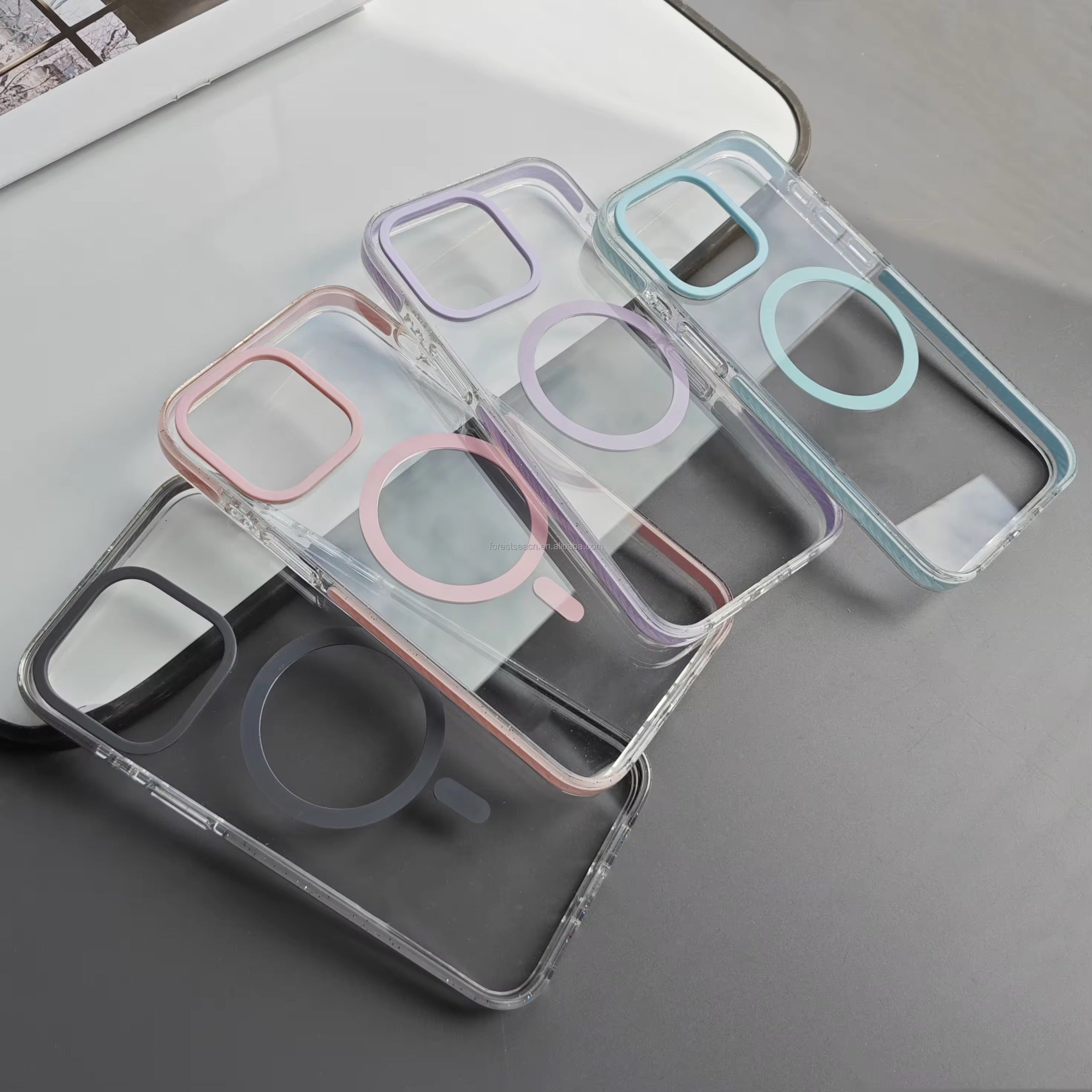 Protective Apple iPhone Back Cover - Transparent MagSafe iPhone Case