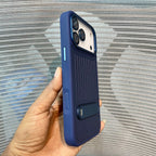 StripeVault Stand iPhone 17 Series Case