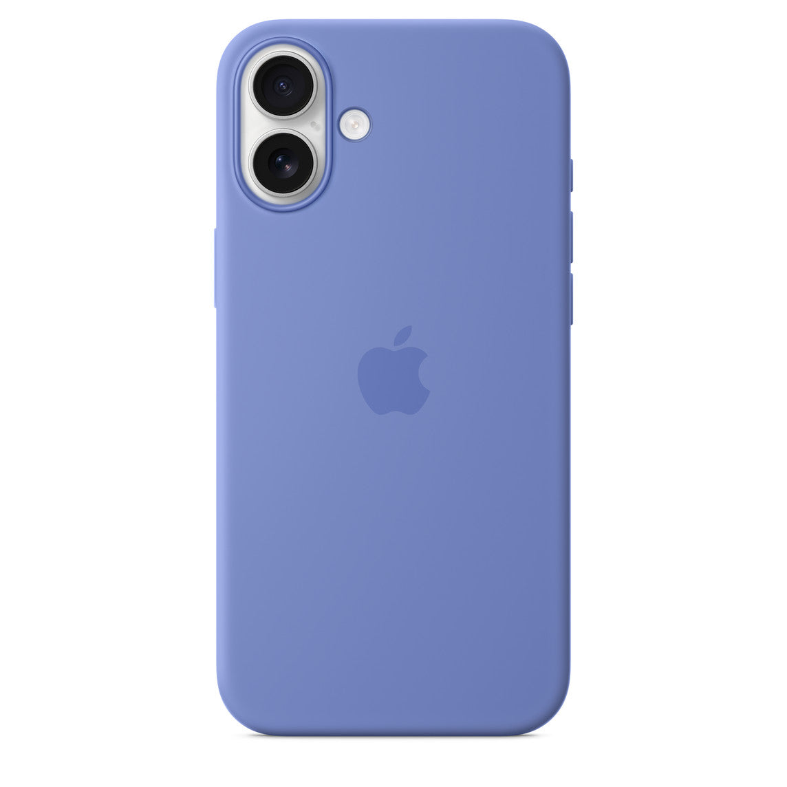 Logo Silicon Case for iPhone 16 (Periwinkle)