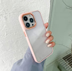 Protective Apple iPhone Back Cover - Clear Back Cover Compatible with iPhone, Military-Grade Drop Protection, Shock-Absorbing Corners, Yellowing-Resistant Hard Back, Scratch Resistant