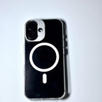 Protective Apple iPhone Back Cover - MetalArc Clear MagSafe iPhone Case - Style 8