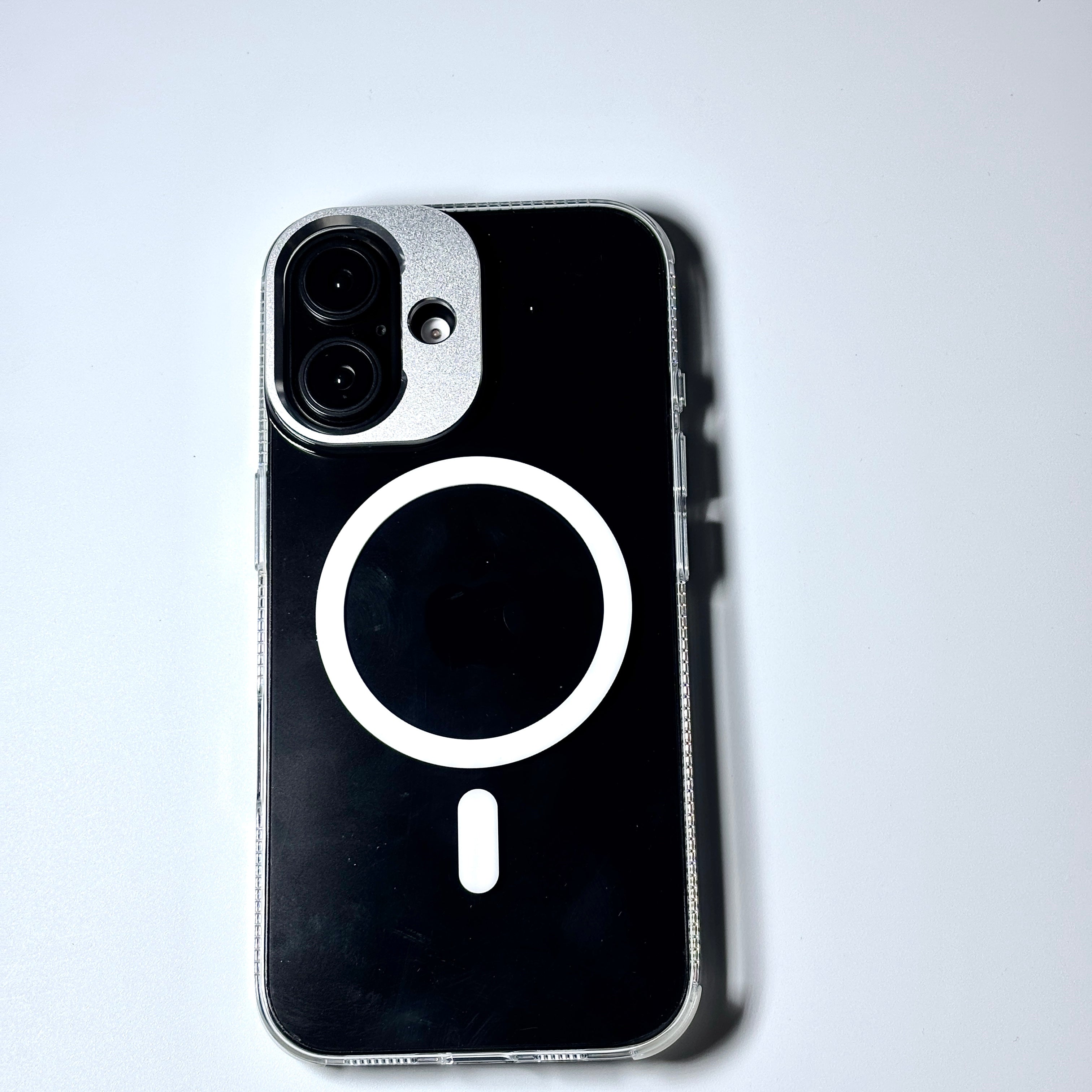 Protective Apple iPhone Back Cover - MetalArc Clear MagSafe iPhone Case - Style 8