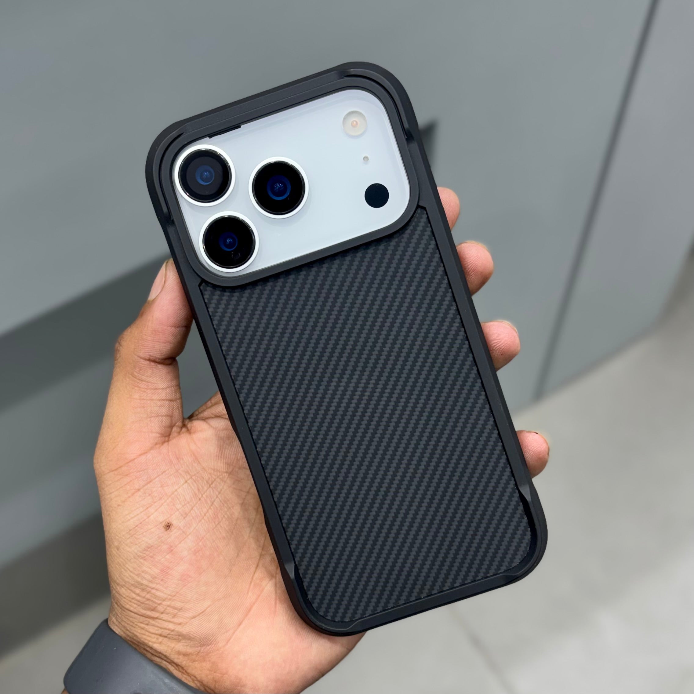 Pita with Magsafe Case - Black carben fiber ( No. 2163 ) Mobile Case by CoverMeUp
