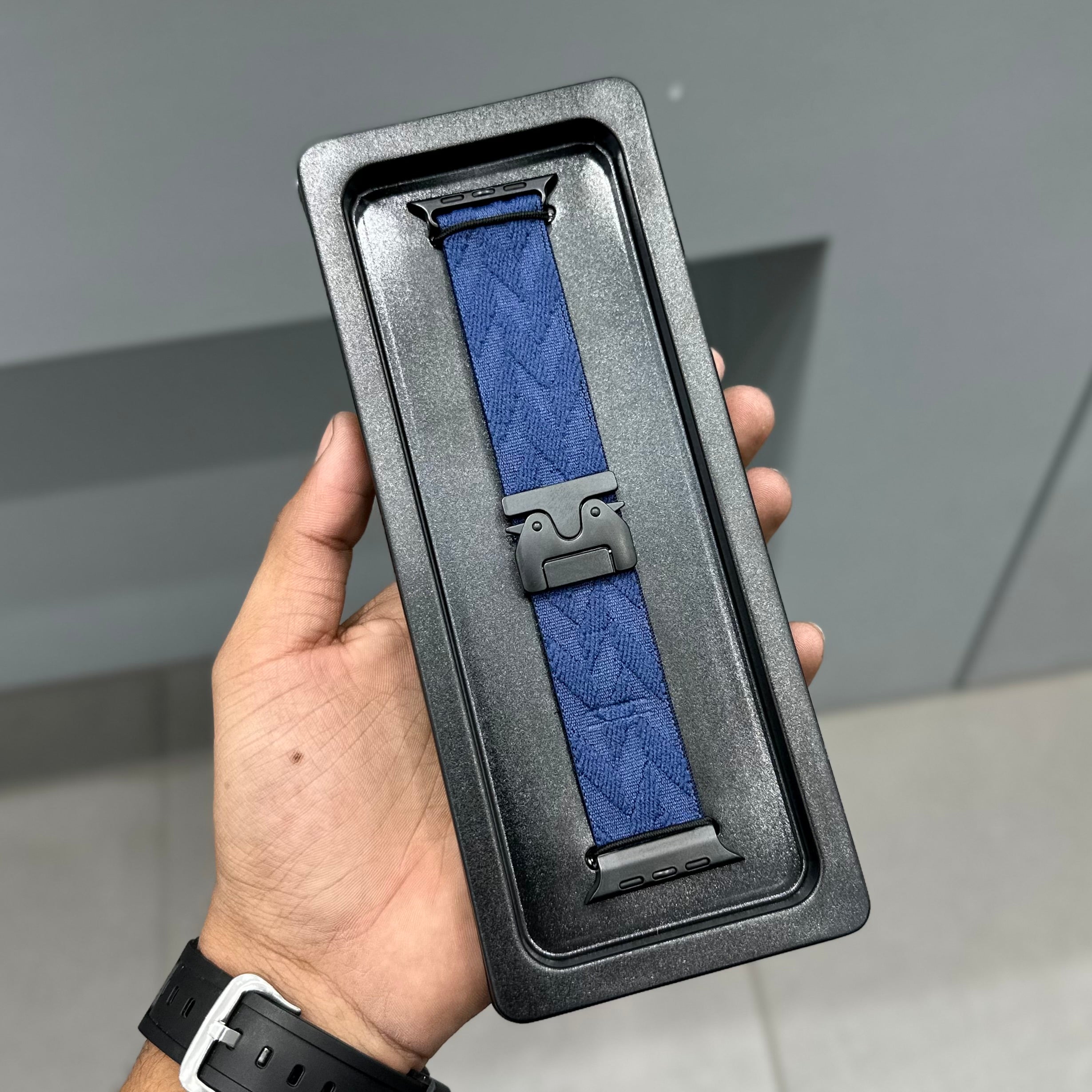 TRAIL PRO LOCK STRAP - BLUE ( No. 2846 ) Mobile Case by CoverMeUp