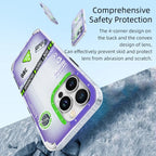 Protective Apple iPhone Back Cover - Rock Inshare Travel Series PC + TPU Phone case for iPhone 14 Pro - Style 4