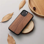 Protective Apple iPhone Back Cover - NaturalWood iPhone Case - Style 2